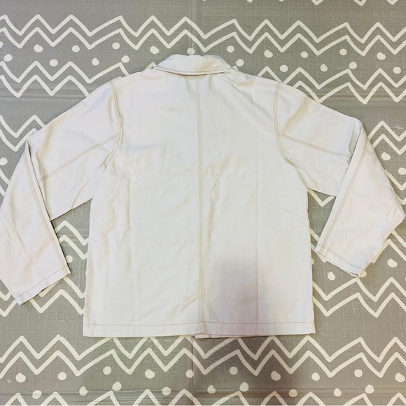 Vintage retro Nike denim jean jacket coat parka - Picture 11 of 12